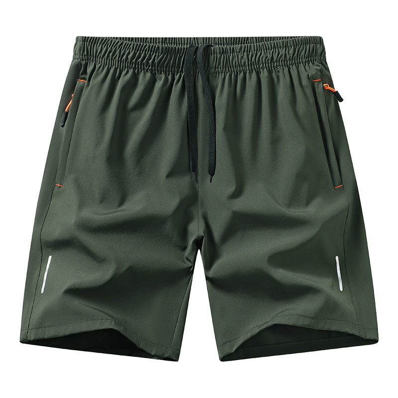 Pantaloncini Sportivi Uomo Estivi in Ice Silk – Quick Dry, Traspiranti, Larghi, Perfetti per Basket, Allenamento e Palestra