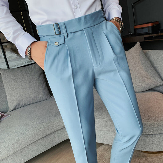 Casual Fashion Solid Color Casual Pants