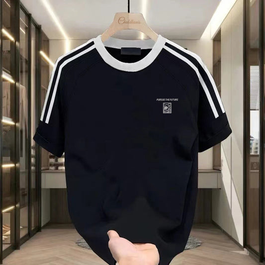 Men's Summer Clothes American Printed Cotton Half Sleeve