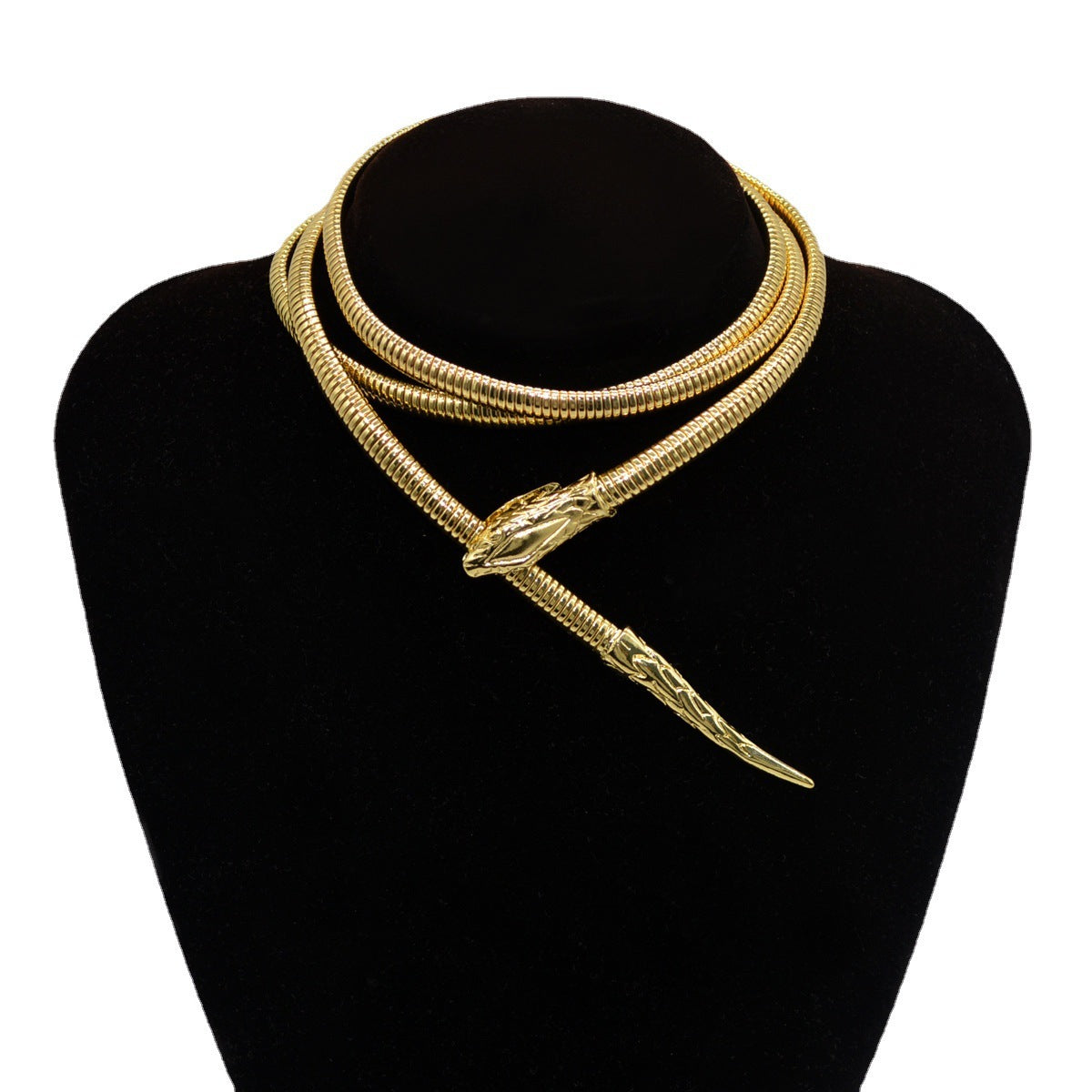 New Snake Waist Chain Personality Snake-shaped Metal Chain Match With Coat Skirt Belt