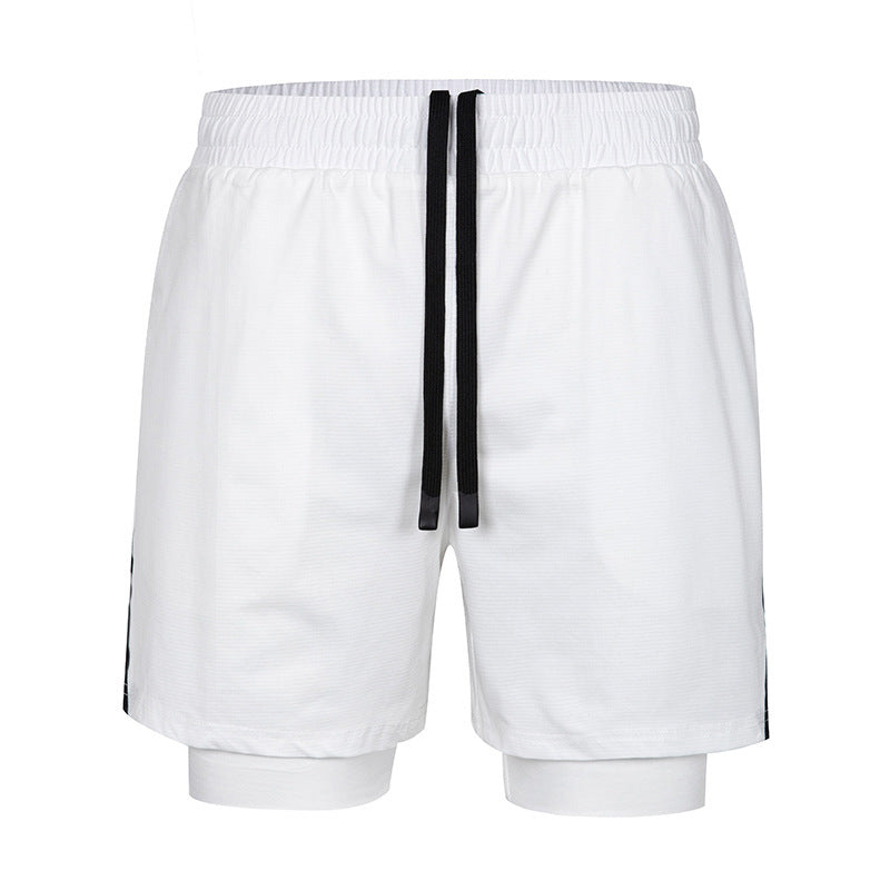 Pantaloncini Sportivi Uomo – Quick-Dry a Quadretti, Casual Estivi