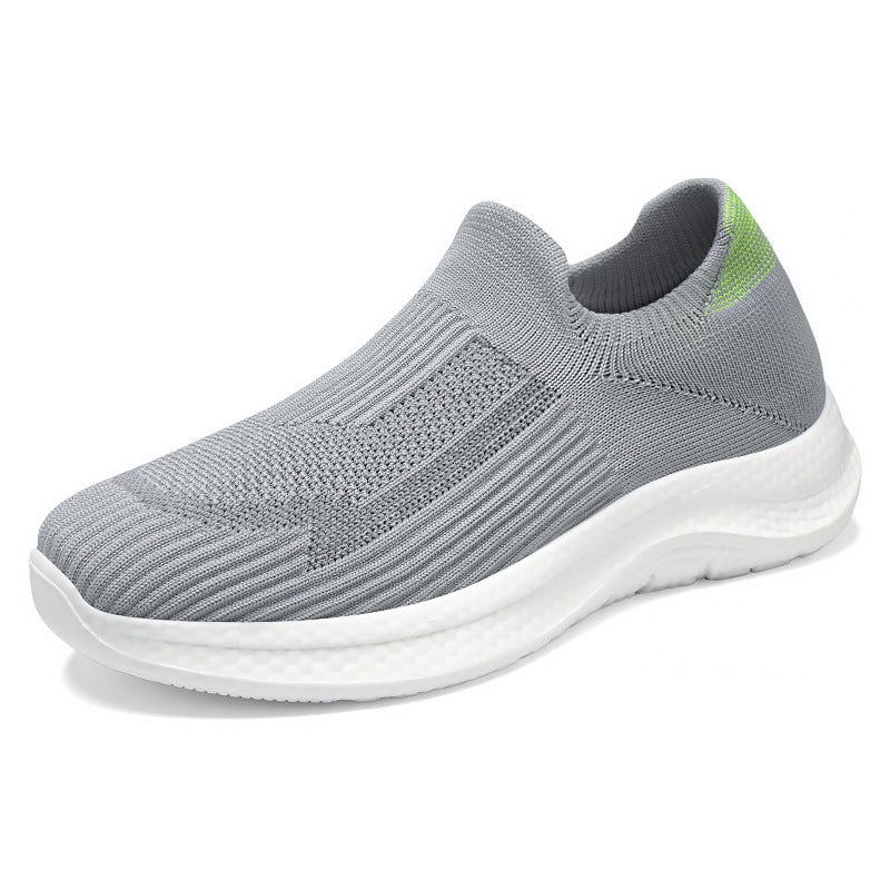 Women's Shoes Sports Soft Bottom Trendy Flying Woven