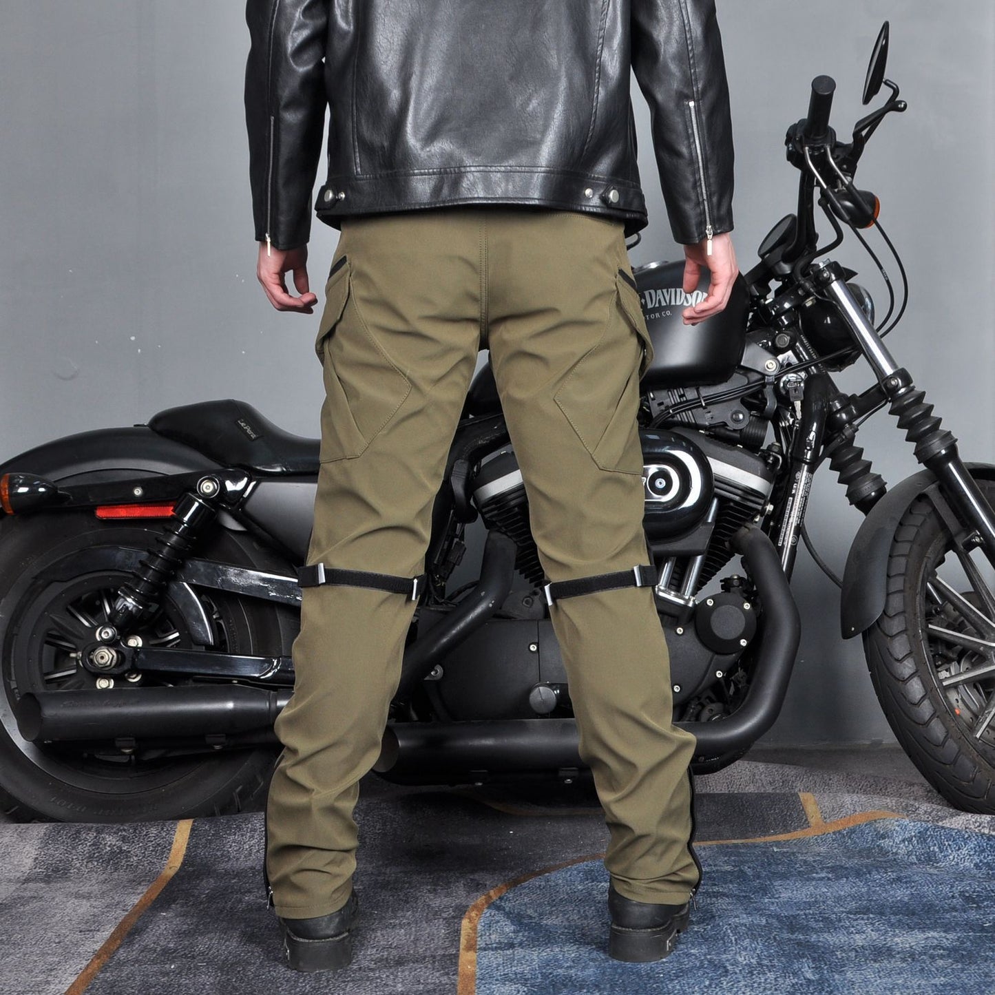 Motorcycle Four Seasons Drop-resistant Cycling Pants Waterproof Windproof