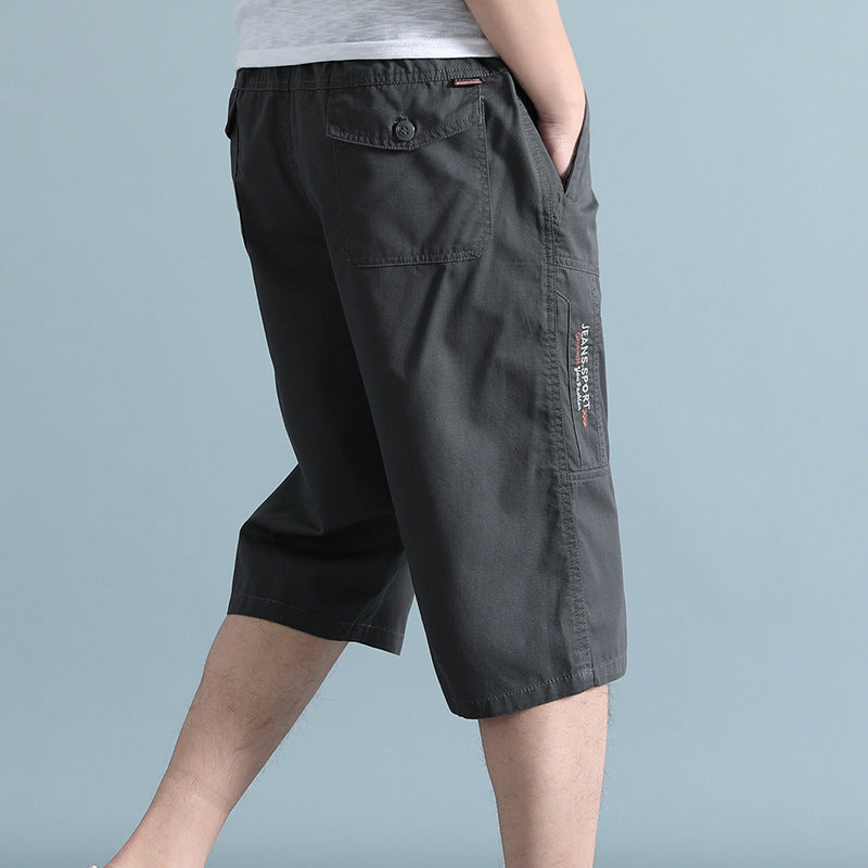 Pantaloni Sportivi Uomo Taglie Grandi – Shorts Casual in Cotone, Estivi e Comodi