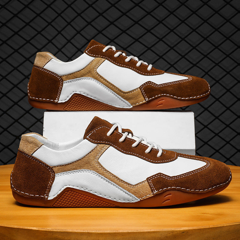 Scarpe Uomo Casual Creative – Gommino, Lacci e Design Trendy