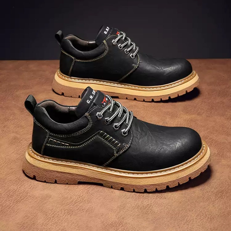 Scarpe casual vintage in pelle Pu primavera e autunno