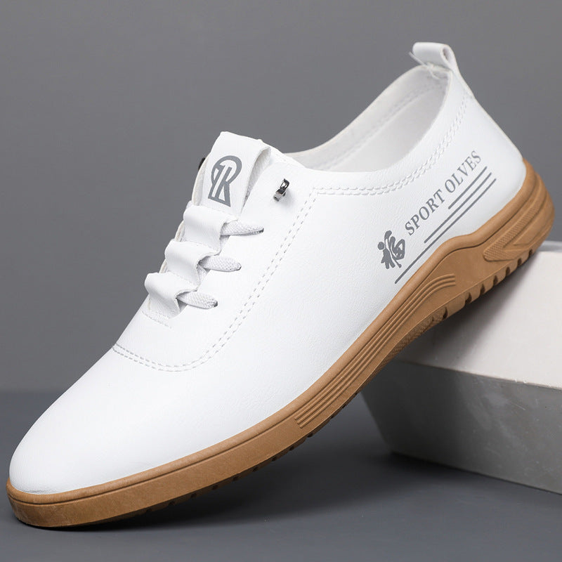 Scarpe Uomo Casual Allacciate – Pelle Sintetica, Comode e Versatili