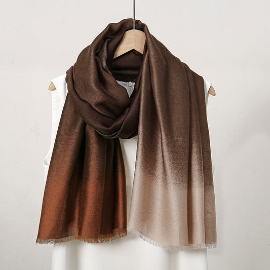 🧣 Sciarpa donna lunga in voile, leggera e versatile