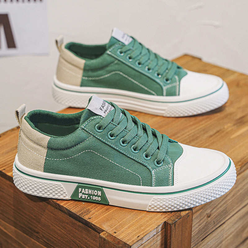 Breathable All-matching Skateboard Men's Soft Bottom Casual Sports Fashion Canvas Shoes