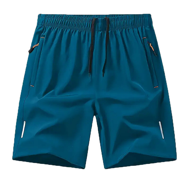 Pantaloncini Sportivi Uomo Estivi in Ice Silk – Quick Dry, Traspiranti, Larghi, Perfetti per Basket, Allenamento e Palestra