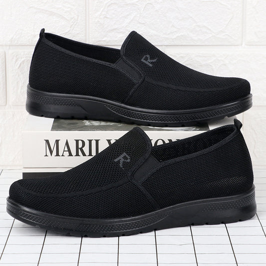 Scarpe Uomo Slip-On in Tessuto Flyknit – Suola Morbida in Poliuretano