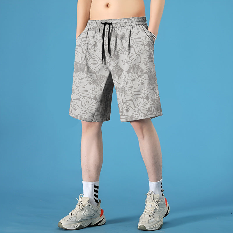 Pantaloncini Uomo Quick-Dry da Mare – Shorts Estivi Soakable in Poliestere