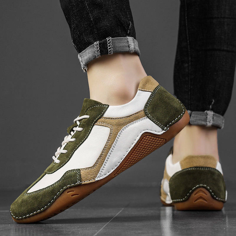 Scarpe Uomo Casual Creative – Gommino, Lacci e Design Trendy
