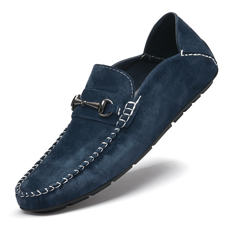 Scarpe Uomo Casual in Pelle Scamosciata – Traspiranti e Confortevoli