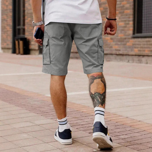 Shorts Uomo Workwear Estivi – Pantaloncini Dritti Casual Americani
