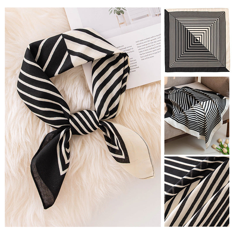 70cm Emulation Silk Scarf Fashion Scarf