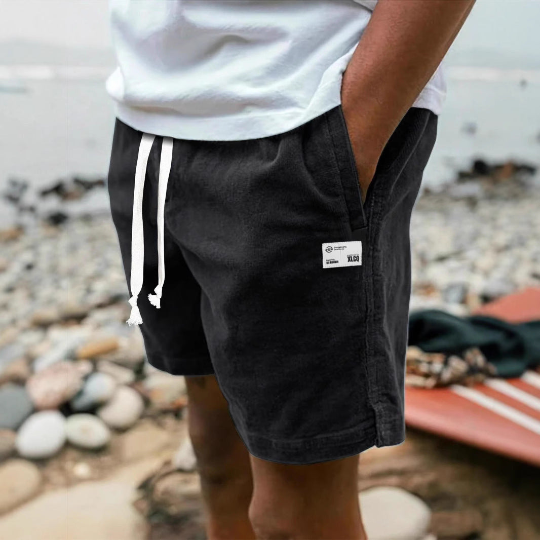 Pantaloni Uomo Larghi e Corti Stile Americano – Casual, Sportivi e da Spiaggia