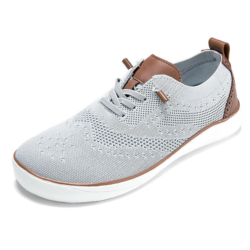 Scarpe Uomo Extra Large in Tessuto Mesh – Calzata Larga e Comoda