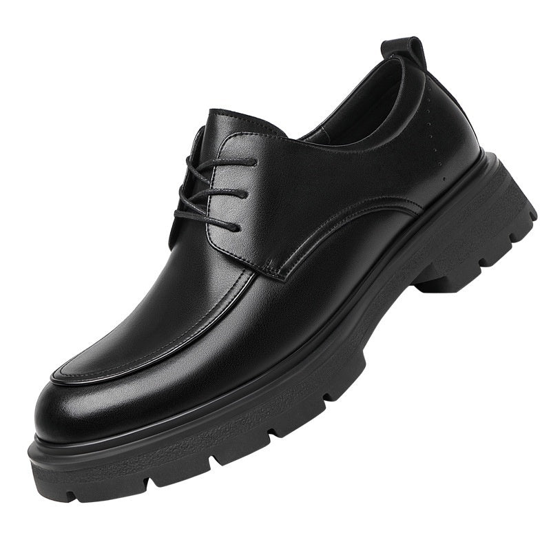 Scarpe Uomo Business con Rialzo Interno – Pelle Vera, Eleganti e Traspiranti
