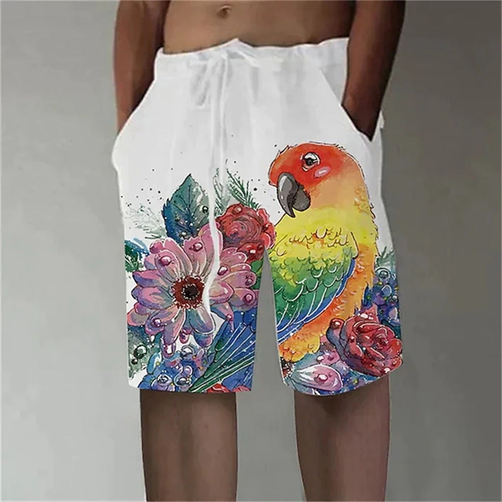 Pantaloni da Spiaggia Uomo con Stampa 3D – Costumi da Bagno Divertenti, Colorati e alla Moda