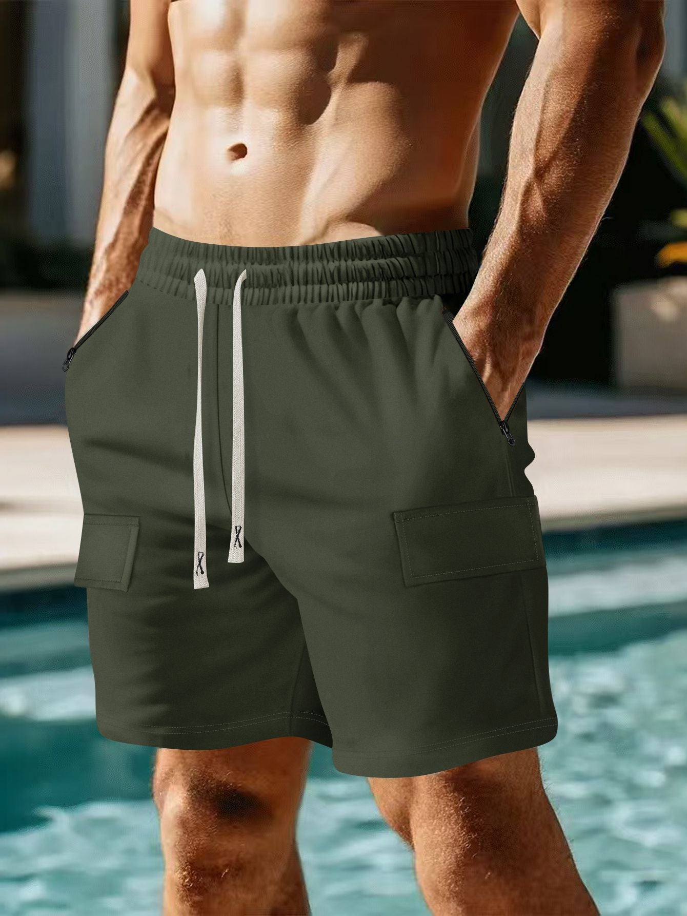 Cargo Shorts Uomo Multitasche – Pratici e di Tendenza