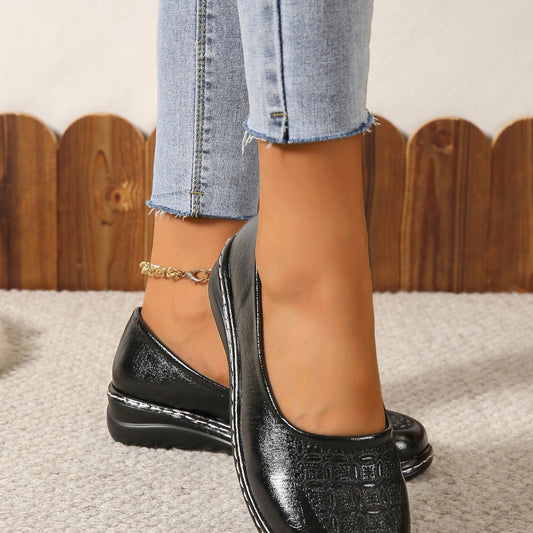 Soft Bottom Non-slip Grandma Shoes Shallow Mouth