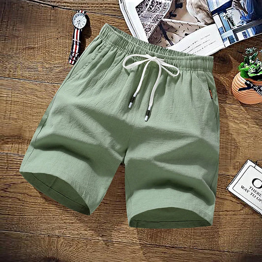 Shorts casual tinta unita, pantaloncini cargo 100% cotone
