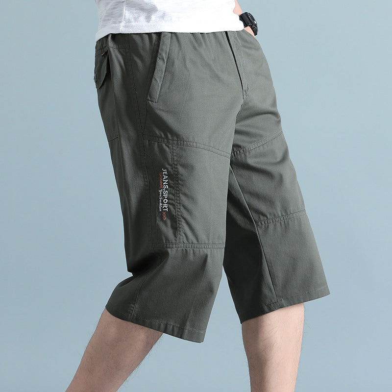 Pantaloni Sportivi Uomo Taglie Grandi – Shorts Casual in Cotone, Estivi e Comodi