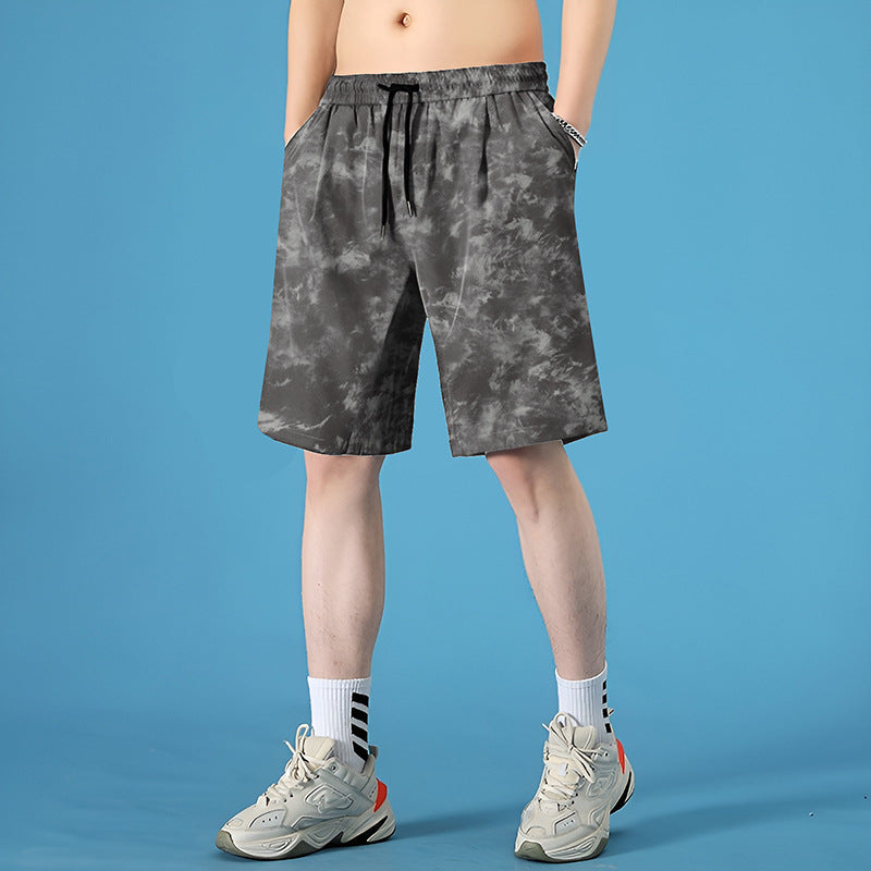 Pantaloncini Uomo Quick-Dry da Mare – Shorts Estivi Soakable in Poliestere