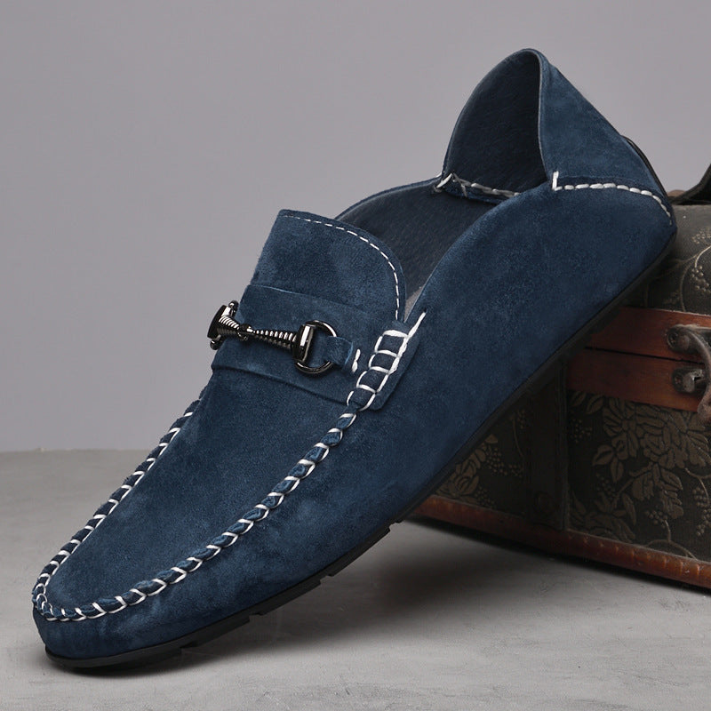 Scarpe Uomo Casual in Pelle Scamosciata – Traspiranti e Confortevoli