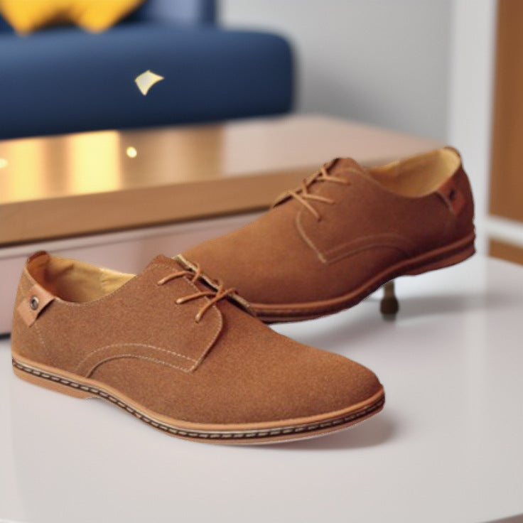 Scarpe Uomo Autunno Casual β Stile Britannico, Microfibra Comoda