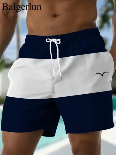 casual Shorts con coulisse e tasche diagonali