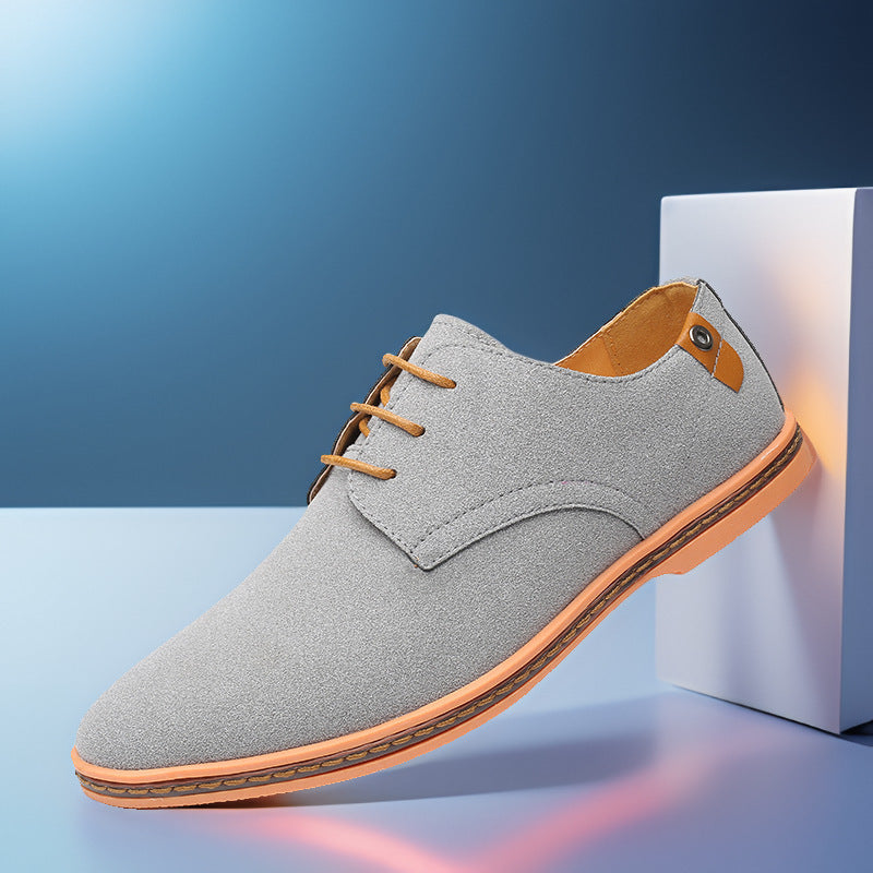 Scarpe Uomo Autunno Casual β Stile Britannico, Microfibra Comoda