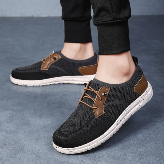 Scarpe Uomo Laceless Canvas – Leggere, Traspiranti e Casual
