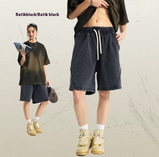 Pantaloncini Trendy da Uomo Stile Vintage Retro Shorts