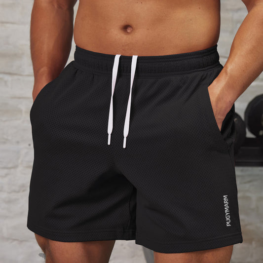 Shorts Sportivi Uomo in Mesh Traspirante – Asciugatura Rapida Fitness