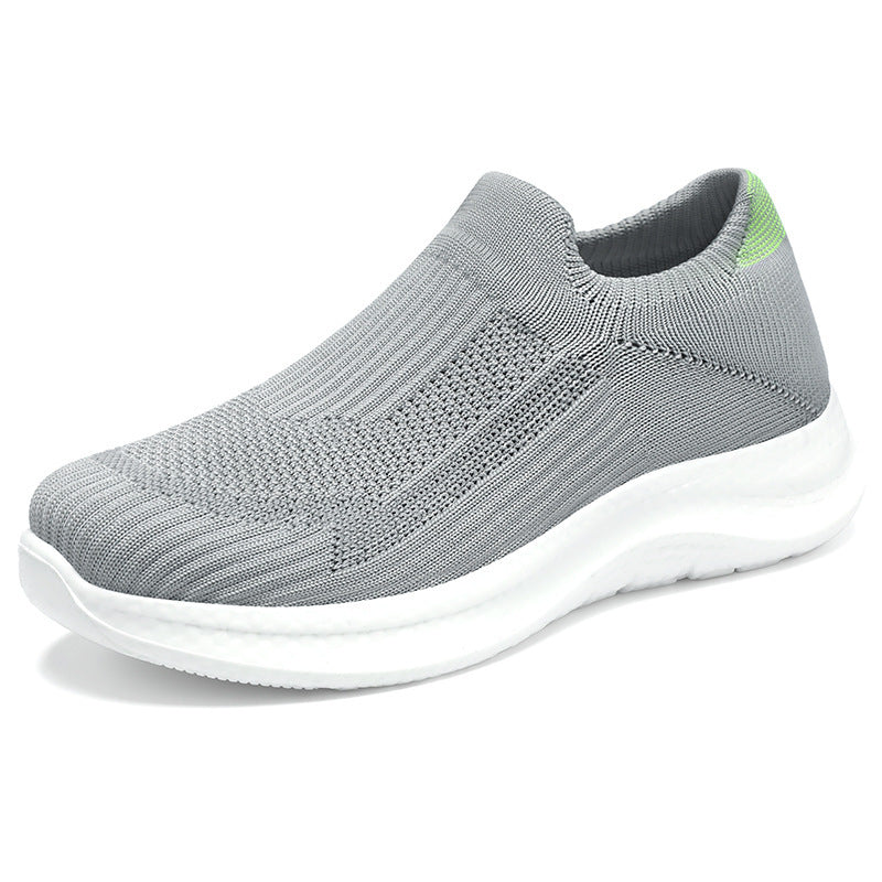 Women's Shoes Sports Soft Bottom Trendy Flying Woven