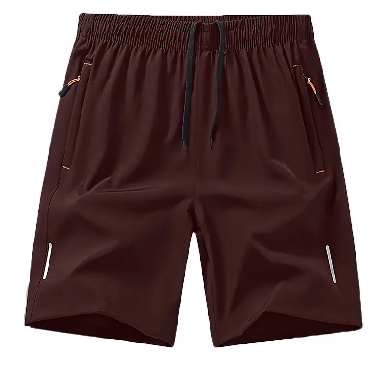 Pantaloncini Sportivi Uomo Estivi in Ice Silk – Quick Dry, Traspiranti, Larghi, Perfetti per Basket, Allenamento e Palestra