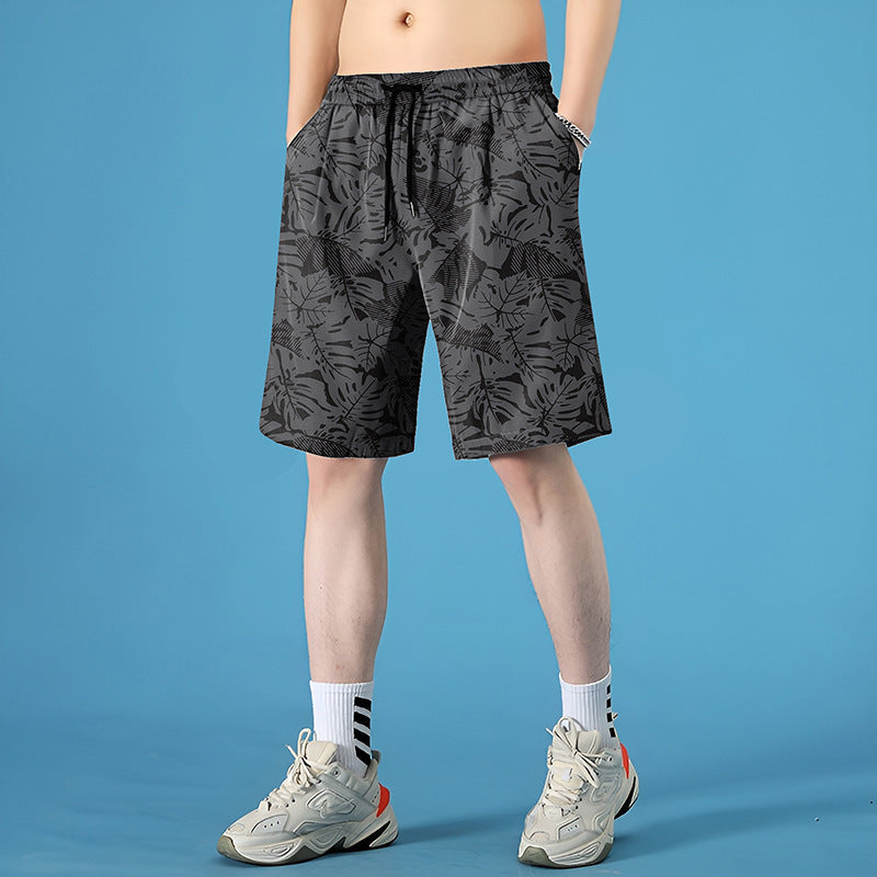 Pantaloncini Uomo Quick-Dry da Mare – Shorts Estivi Soakable in Poliestere