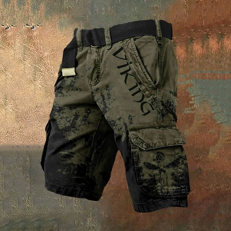 Pantaloncini Uomo con Stampa 3D Digitale – Shorts Estivi in Poliestere con Zip, Moda Streetwear