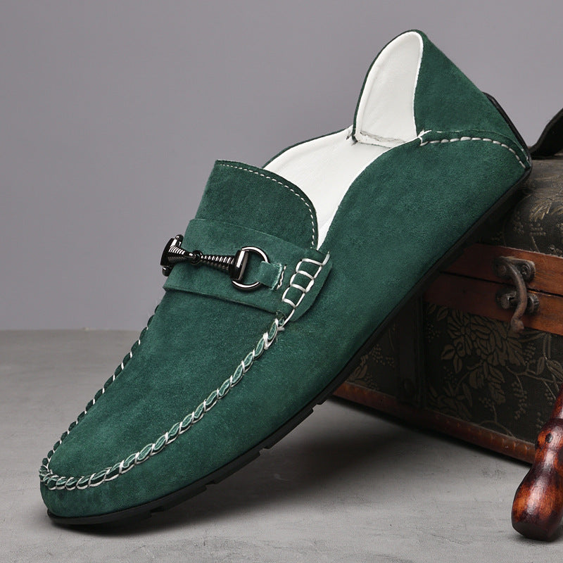 Scarpe Uomo Casual in Pelle Scamosciata – Traspiranti e Confortevoli