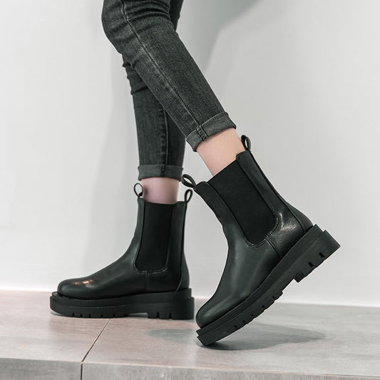 Spring Women's Platform Ankle Boots