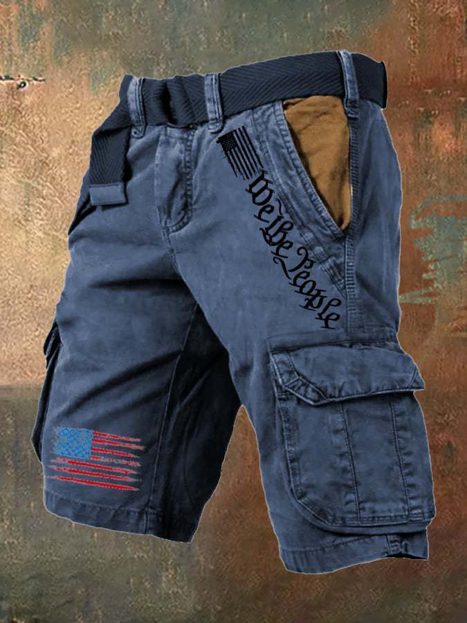 Pantaloncini Uomo Cargo Workwear – Shorts Estivi Multitasche, Leggeri e Comodi
