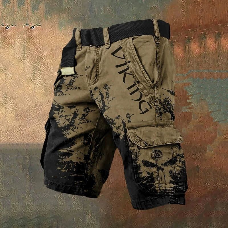Pantaloncini Uomo con Stampa 3D Digitale – Shorts Estivi in Poliestere con Zip, Moda Streetwear