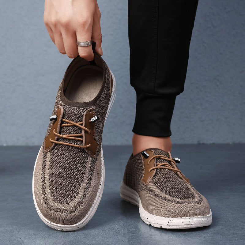 Scarpe Uomo Laceless Canvas – Leggere, Traspiranti e Casual
