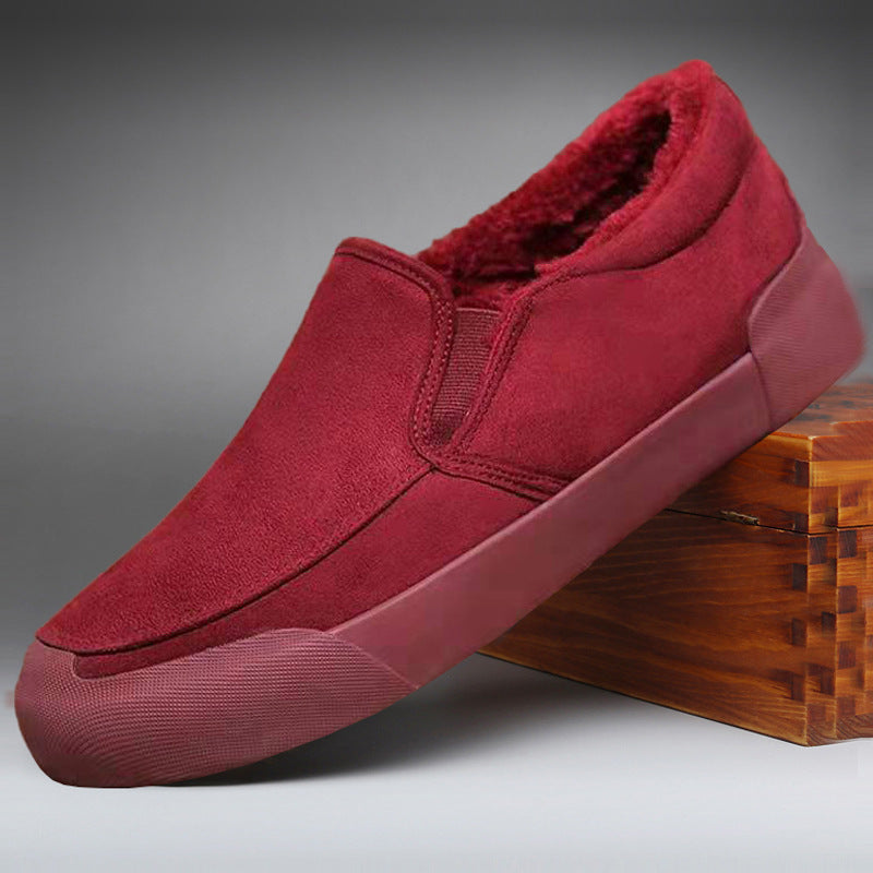 Scarpe Casual Uomo in Tessuto – Comode, Calde e Versatili con Fodera in Velluto