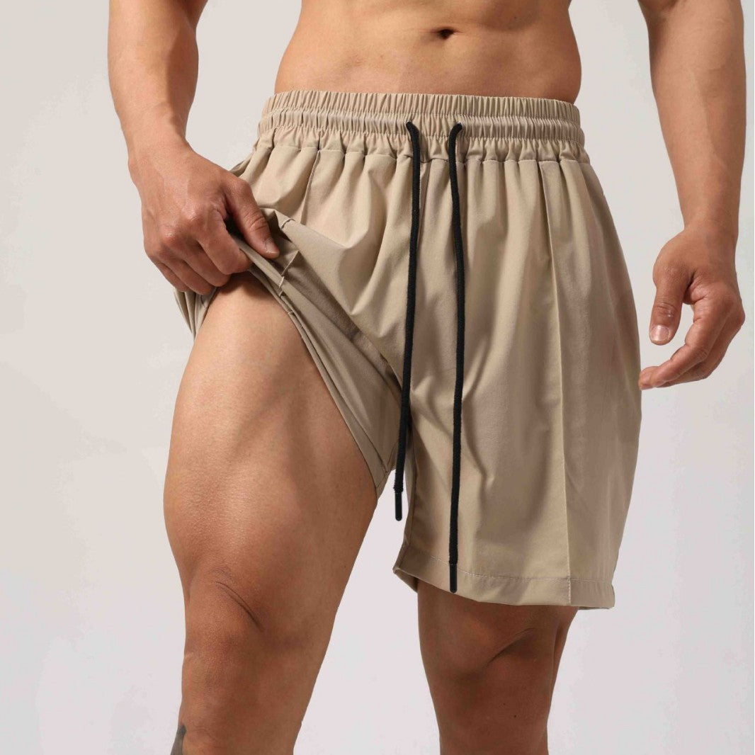 Shorts Uomo in Ice Silk – Casual Sportivi, Straight 4 Colorazioni Taglie M–XXXL
