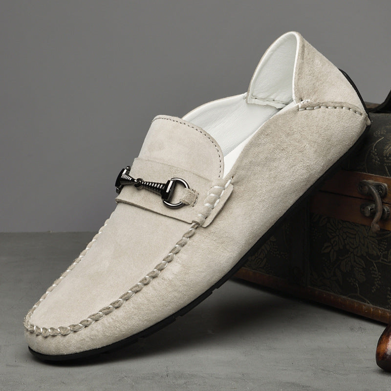 Scarpe Uomo Casual in Pelle Scamosciata – Traspiranti e Confortevoli