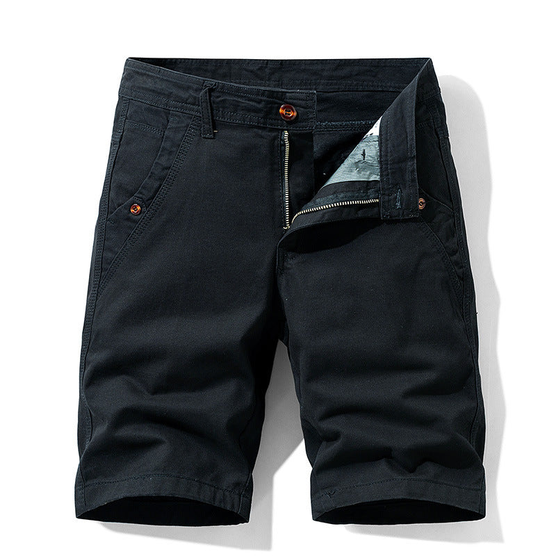 Pantaloni Uomo in Cotone – Casual Overalls dritti basic