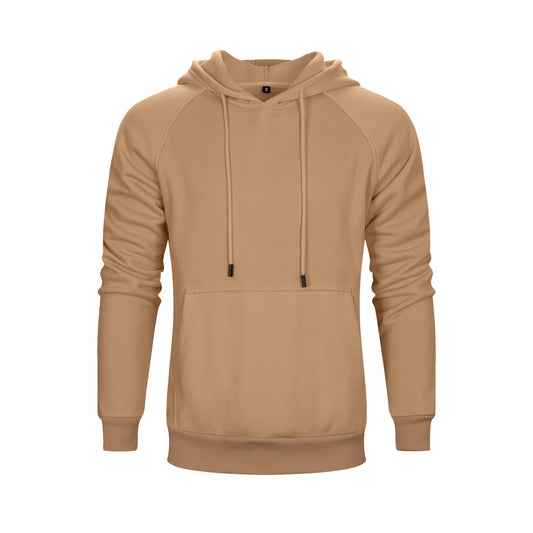 Men's Solid Color Hoodie Hip-hop Street Clothing Coat